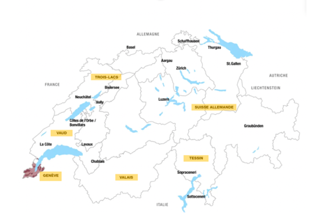 carte des vins suisse